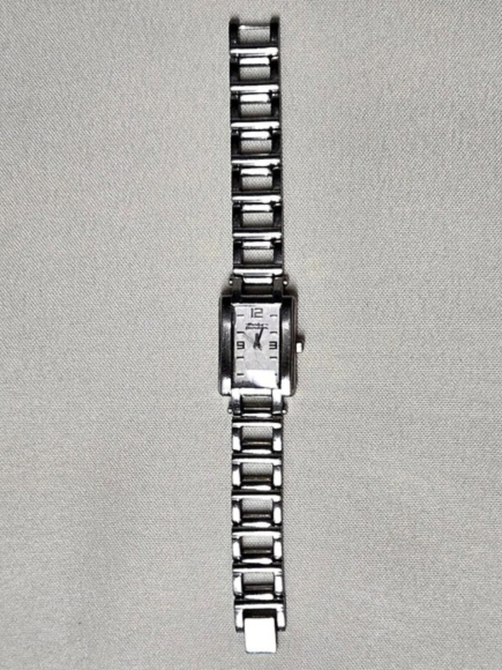Women's Harley-Davidson Bulova Metal Band Brushed Stainless Steel Wrist Watch